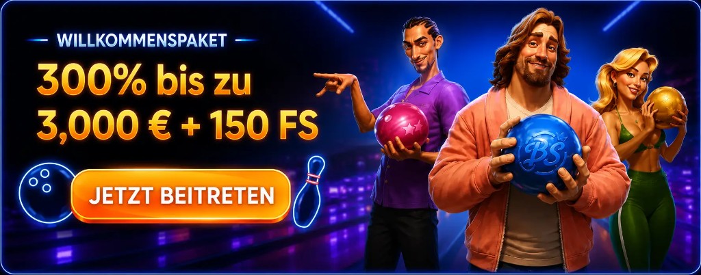 Willkommensbonus DudeSpin Casino: 300% bis 3.000 € + 150 Freispiele